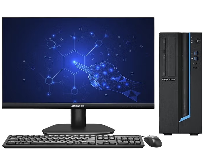 浪潮/INSPUR CE520F 臺(tái)式計(jì)算機(jī) CPU:FTD2000(8核)，主頻:2.3Ghz  內(nèi)存:8GB